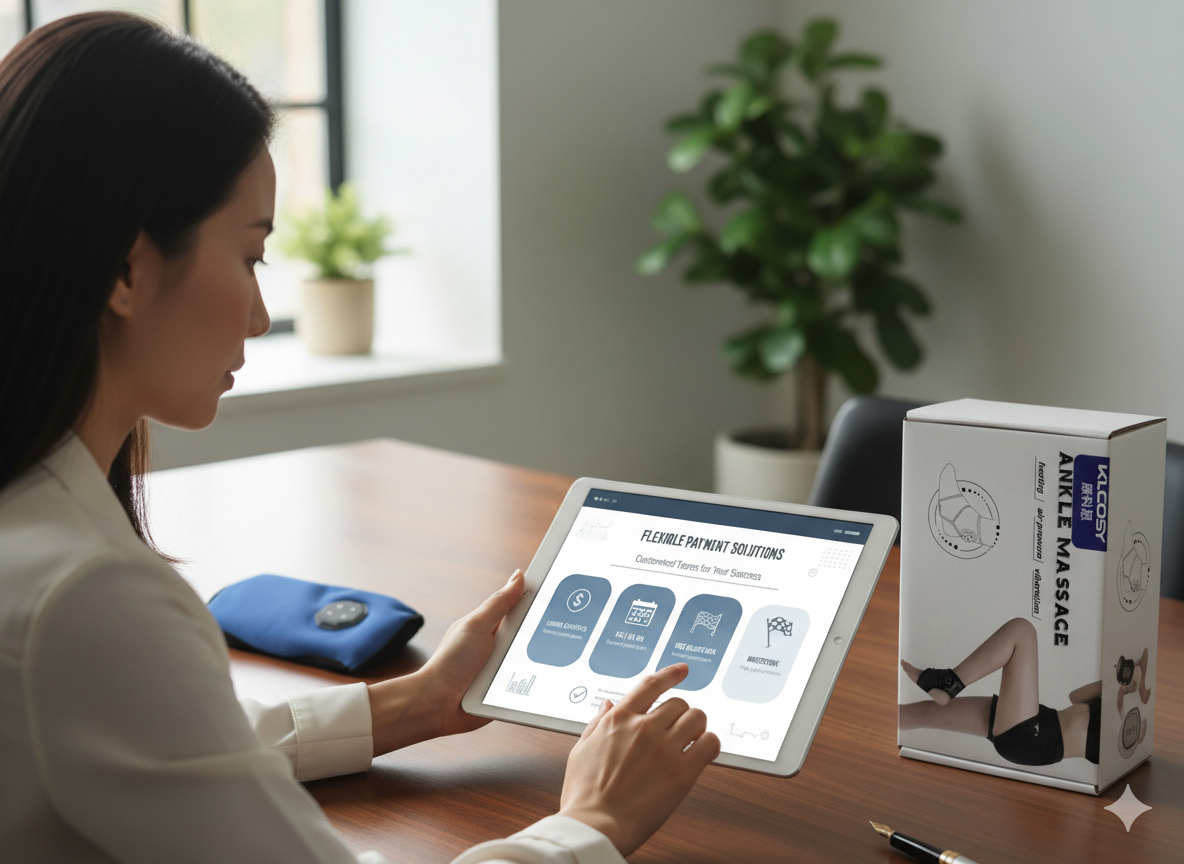 flexible-b2b-payment-terms-portable-massager-manufacturer